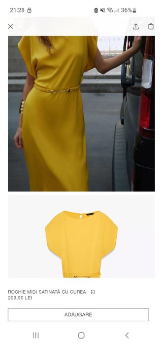 Vand rochie zara