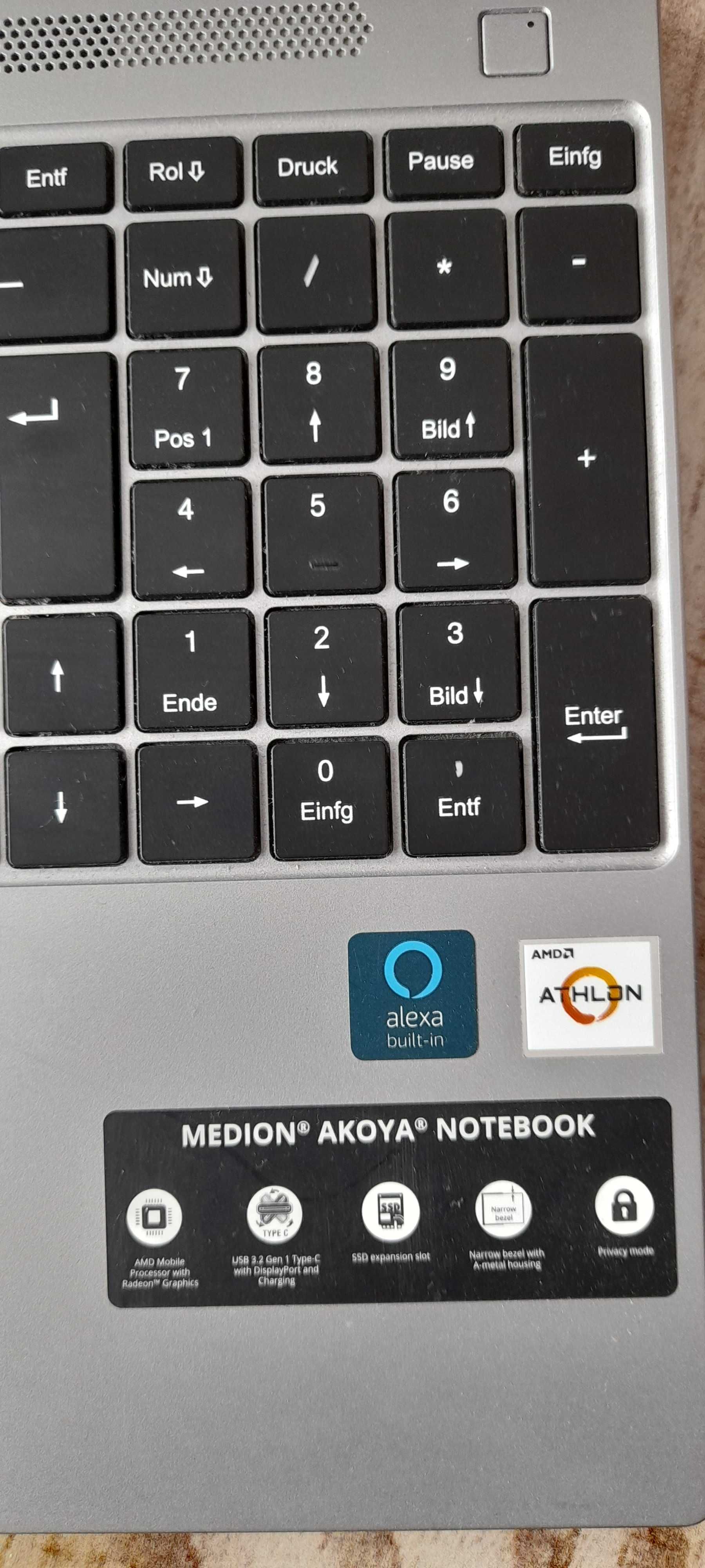 Notebook medion Akoya