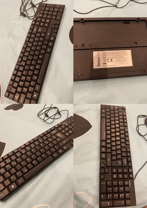 Tastatură Selectline, USB, neagră