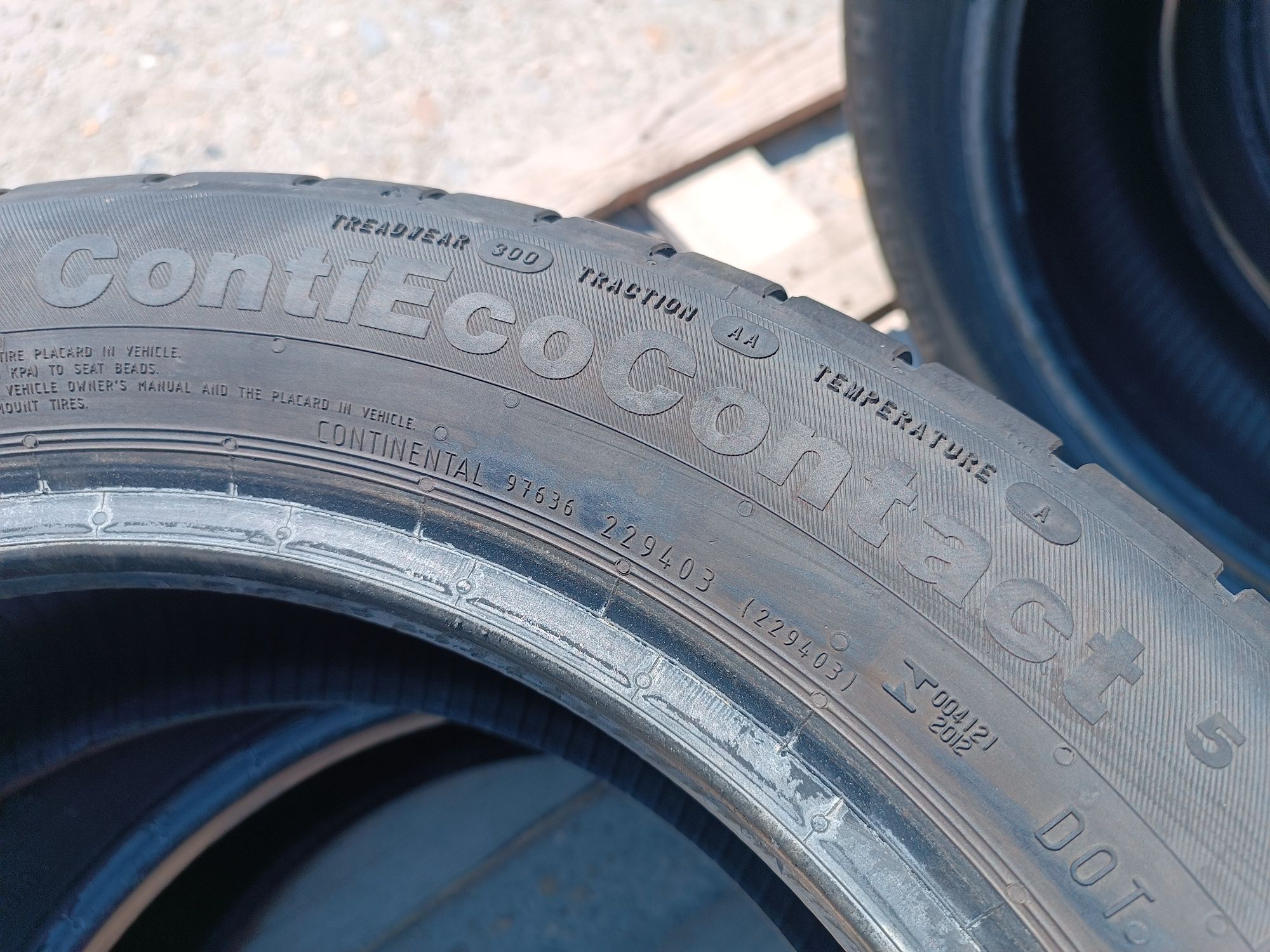 4бр летни гуми 185/55/15 Continental