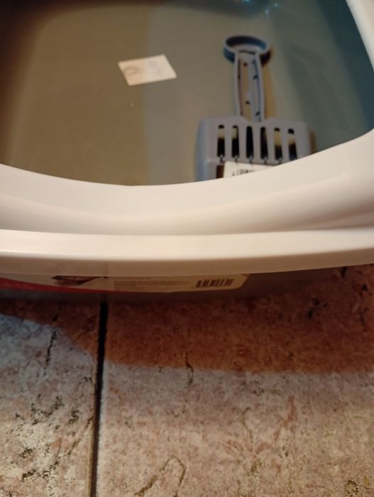 Litiera cu ramă mare pisici nouă cu lopatica, 48×37×16 cm