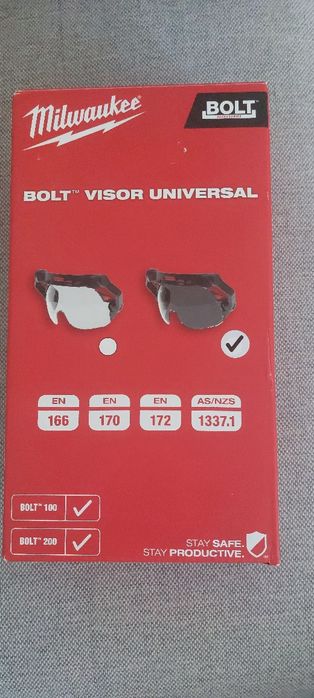 Vizieră fumurie BOLT Milwaukee