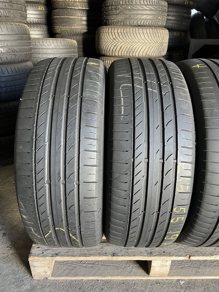 4 anvelope de vara 235/55/19 Continental 2021!