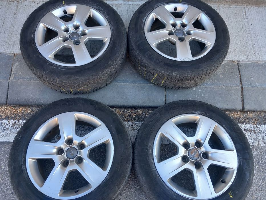 Оригинални Алу джанти 16цола за Audi A3.A4.A6.vw Golf.5.6.passat.5×112