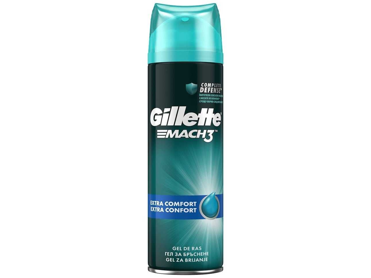 Gel de ras Gillette Mach3 Extra Comfort 200ml