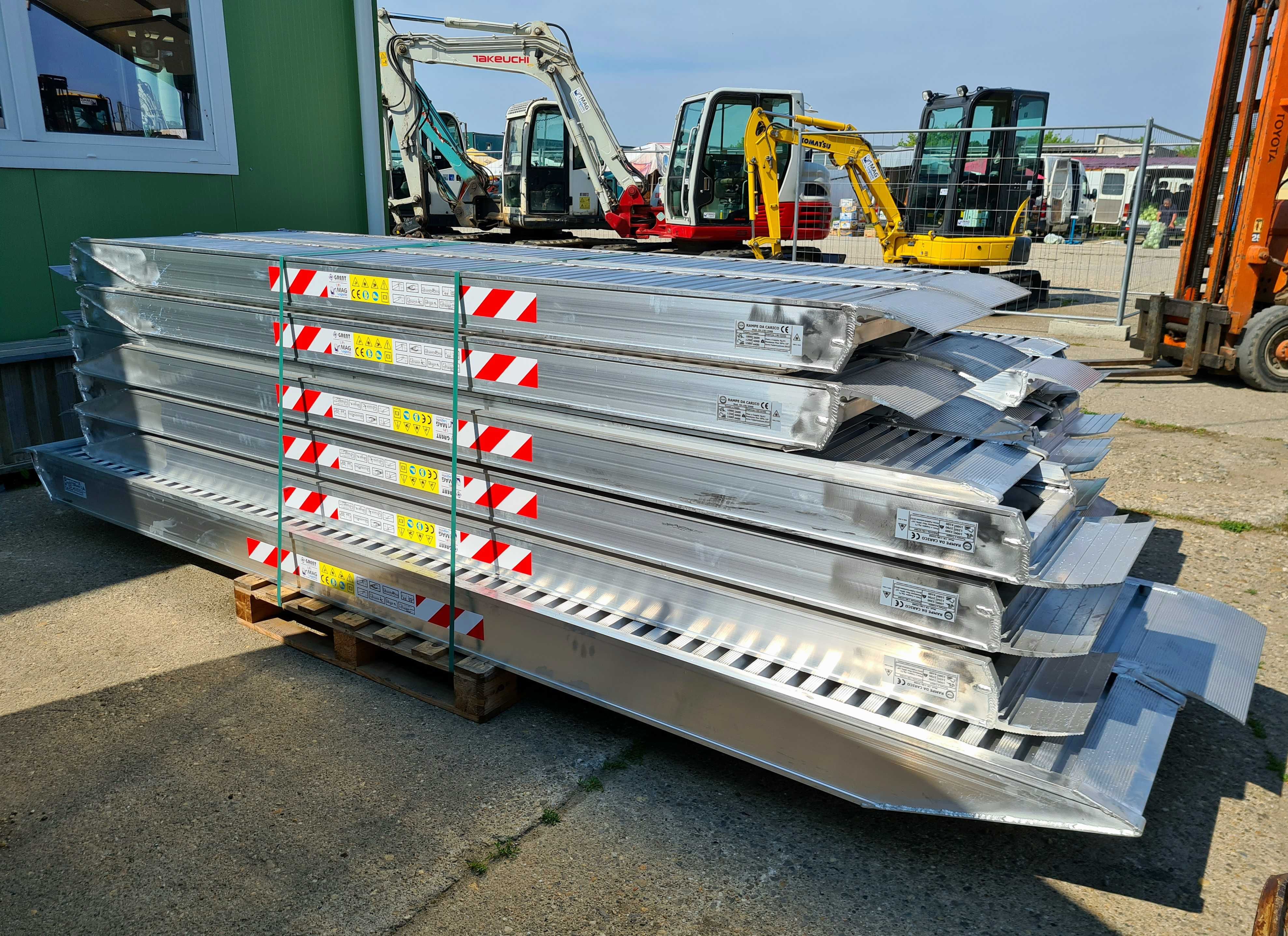 rampe / cale aluminiu pereche, NOI