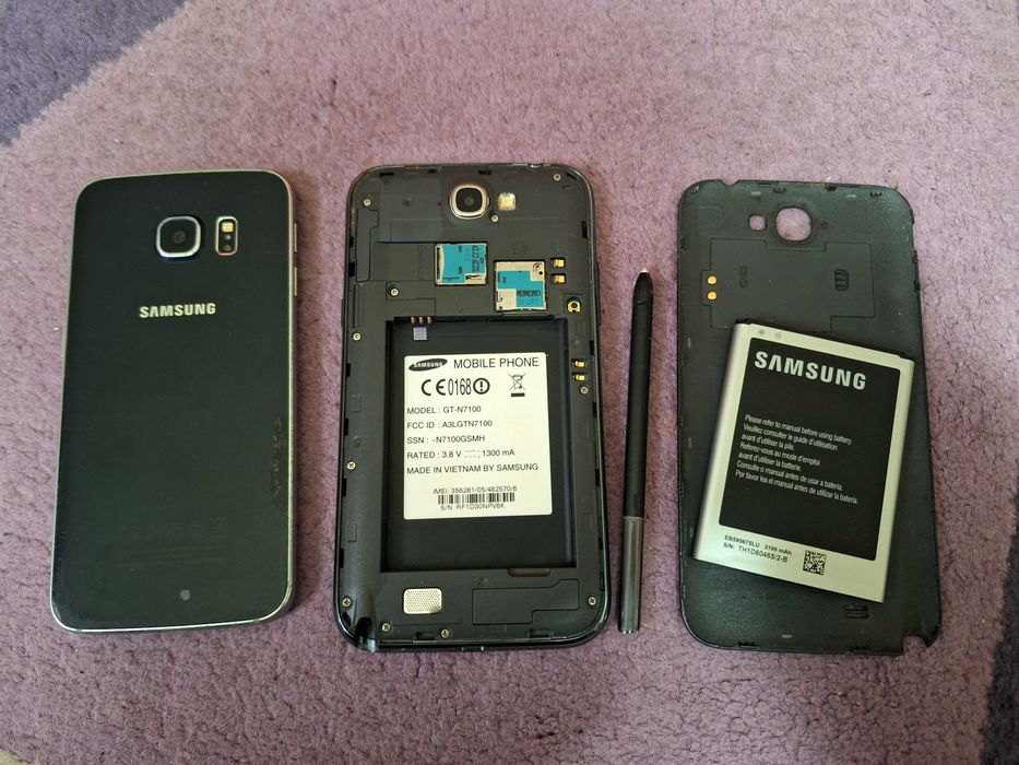Samsung Galaxy S6 edge si Galaxy Note II pentru piese reparat