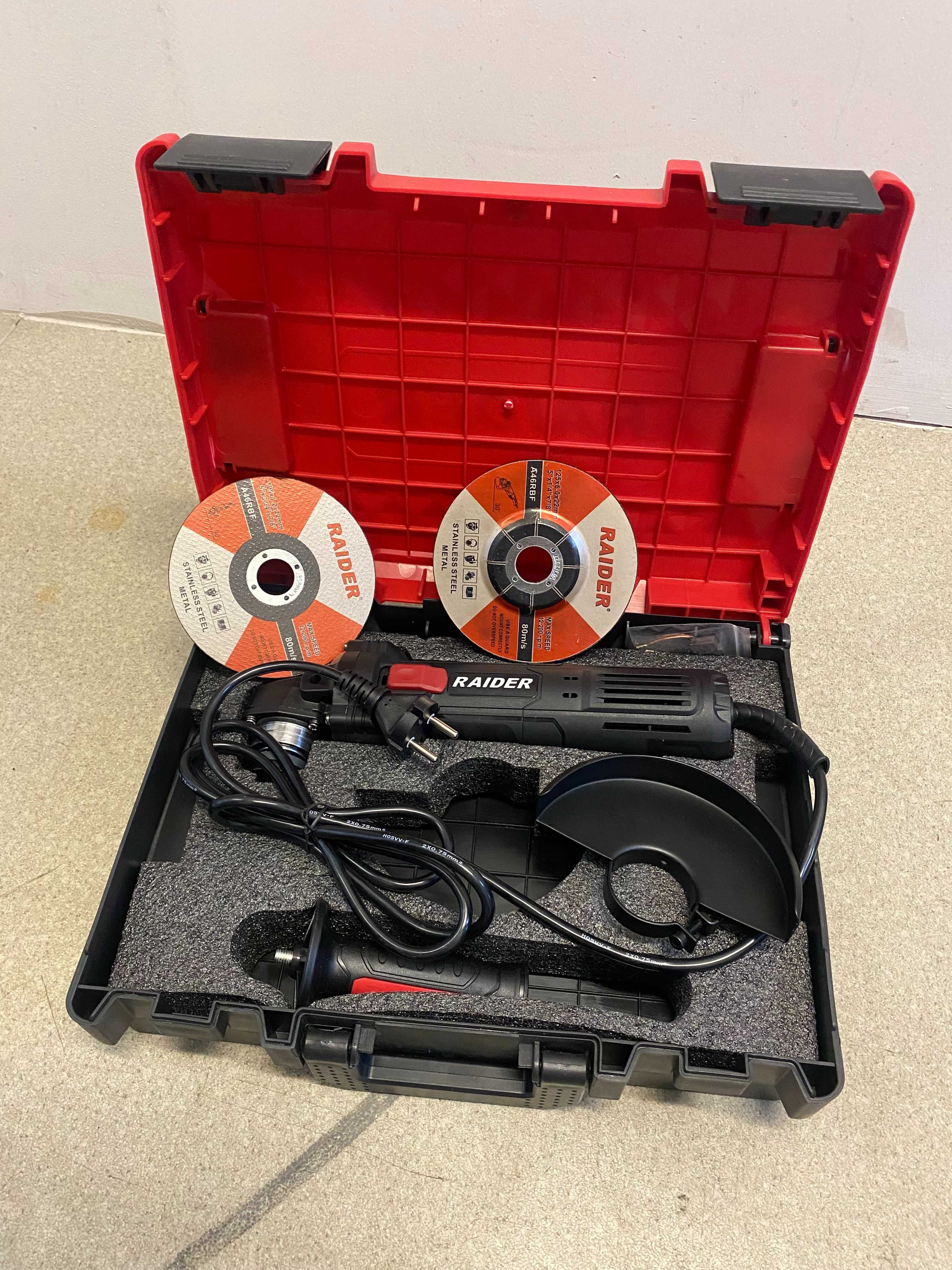 Ъглошлайф 125mm 900W LCD 2disc  AG79/Циркуляр ръчен Ø185mm 1300W