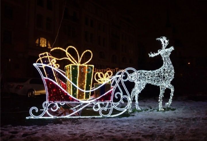 Олени новогодние