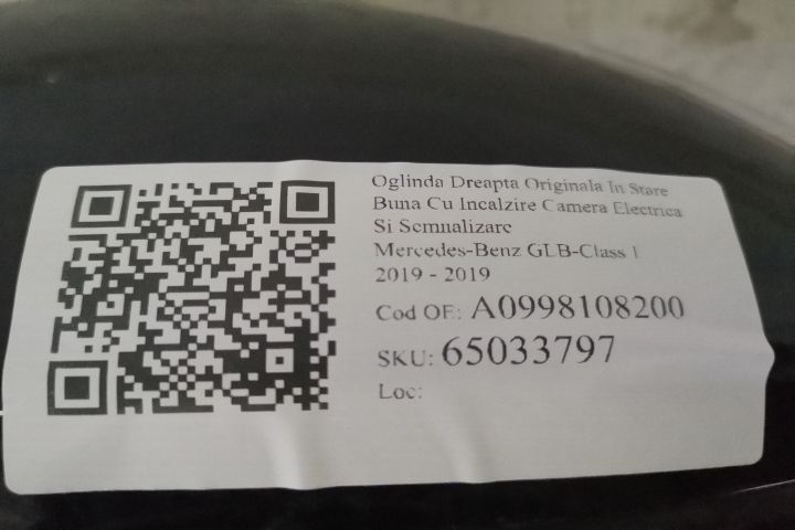 Oglinda Dreapta Originala In Stare Buna Cu Incalzire Camera Electrica