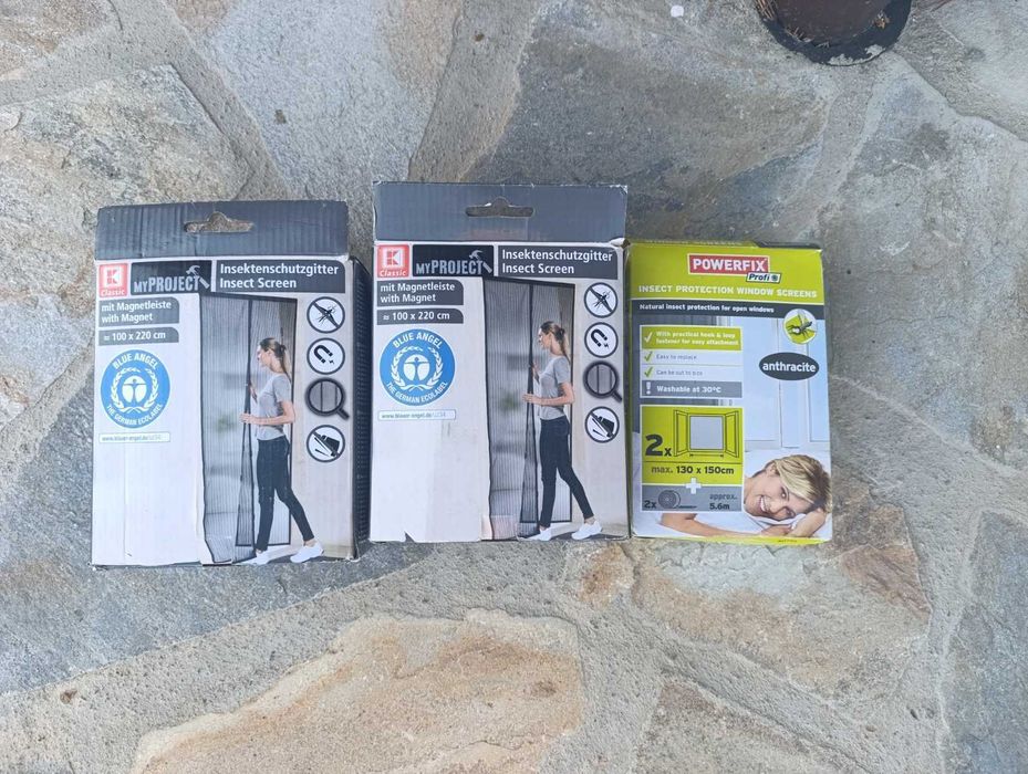 Мрежа срещу насекоми за врата