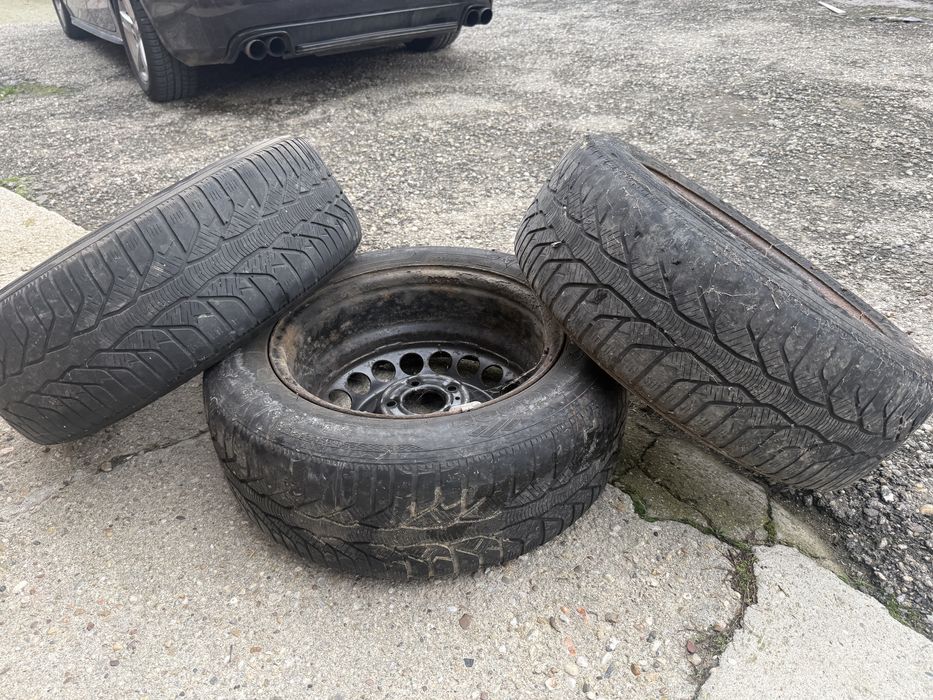 Vând jante de tabla audi 5x112, 66,6