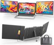Monitor Extensibil si Portabil pt 13-16.5" Laptop 14" Rezolutie 2K