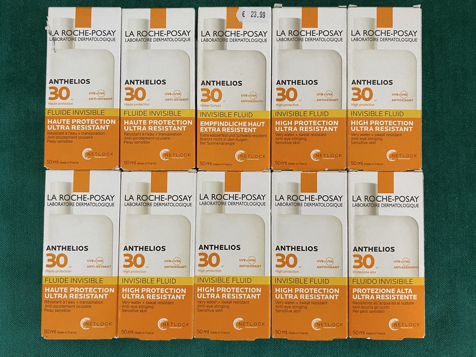 Creme soare La Roche-Posay Invisible Fluid SPF 50 SPF30 50ml