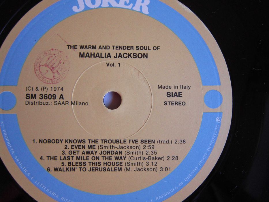 rar vinil Mahalia Jackson,Golden Gate Quartet Gospels&Spirituals 1983