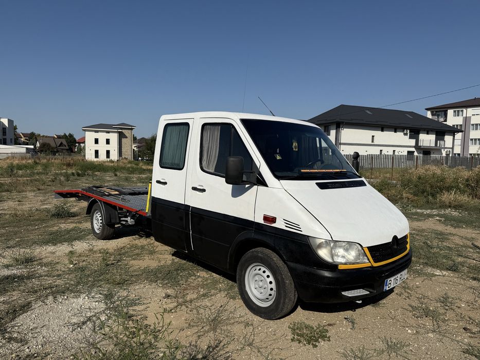 Vand  autoplatforma mercedes sprinter cabina dubla