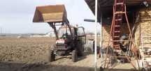 Incarcator frontal pentru tractor/Cupa/Furca