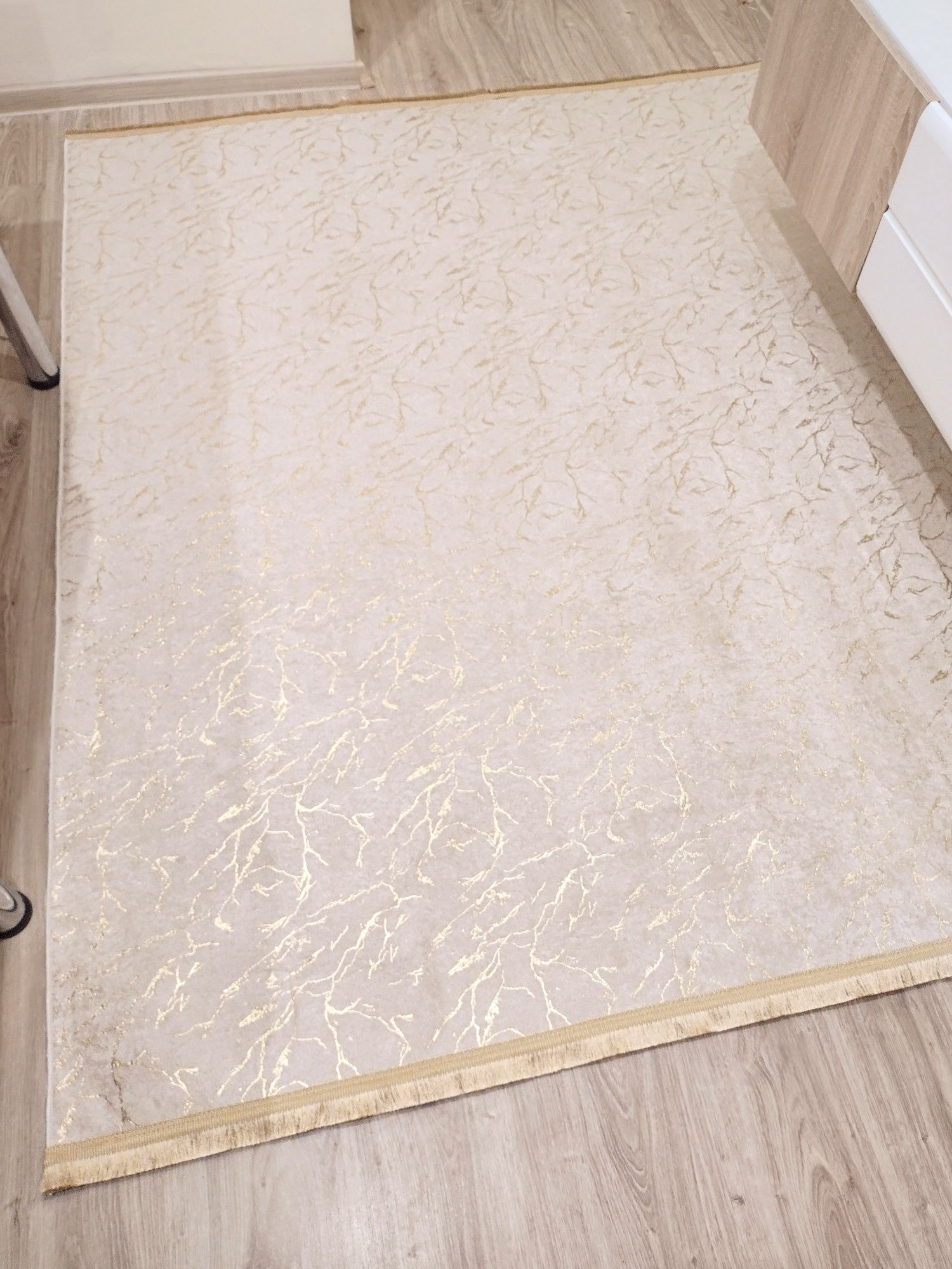 Блестящи златни пътеки пътека постелка килими килим шалте шалтета
