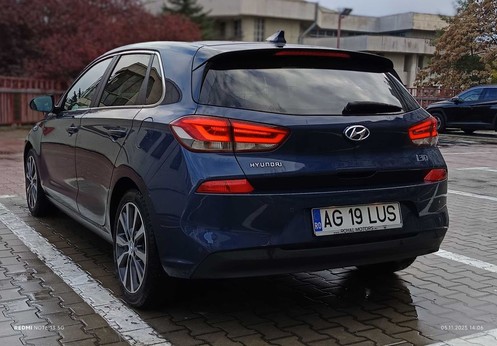 Vand Hyundai i30. 1.6 diesel.Euro 6 . An 2018. pret 8500€ negociabil.