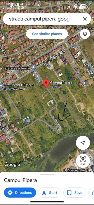 Teren Strada Campul Pipera