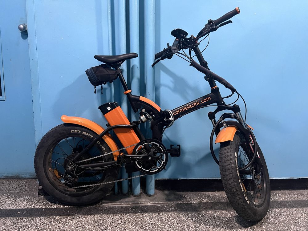 продавам електрически планински велосипед-fat ebike