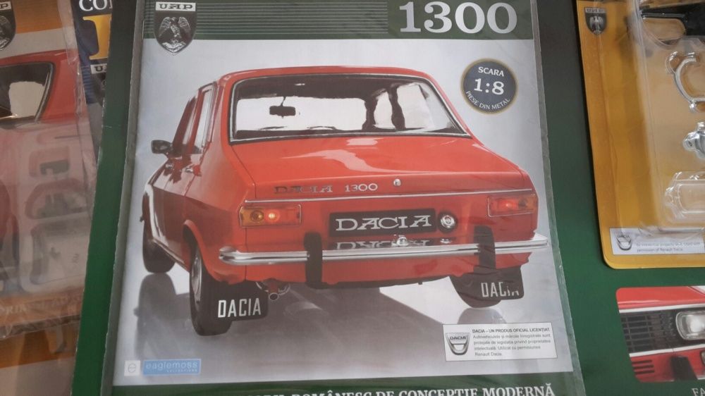 Dacia 1300 Macheta Scara 1 : 8 , Nr. 1 ~140 la zi