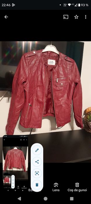 Geaca de piele, mărimea M L