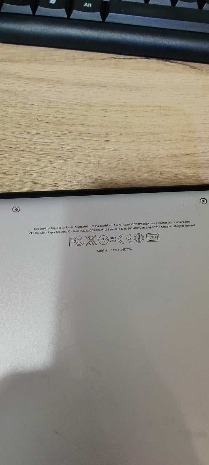 Macbook PRO Late 2012 8GB RAM - БЕЗ Харддиск - ЗА ЧАСТИ