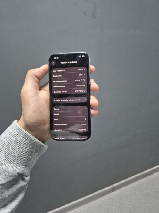 iPhone 15 pro dual sim 128