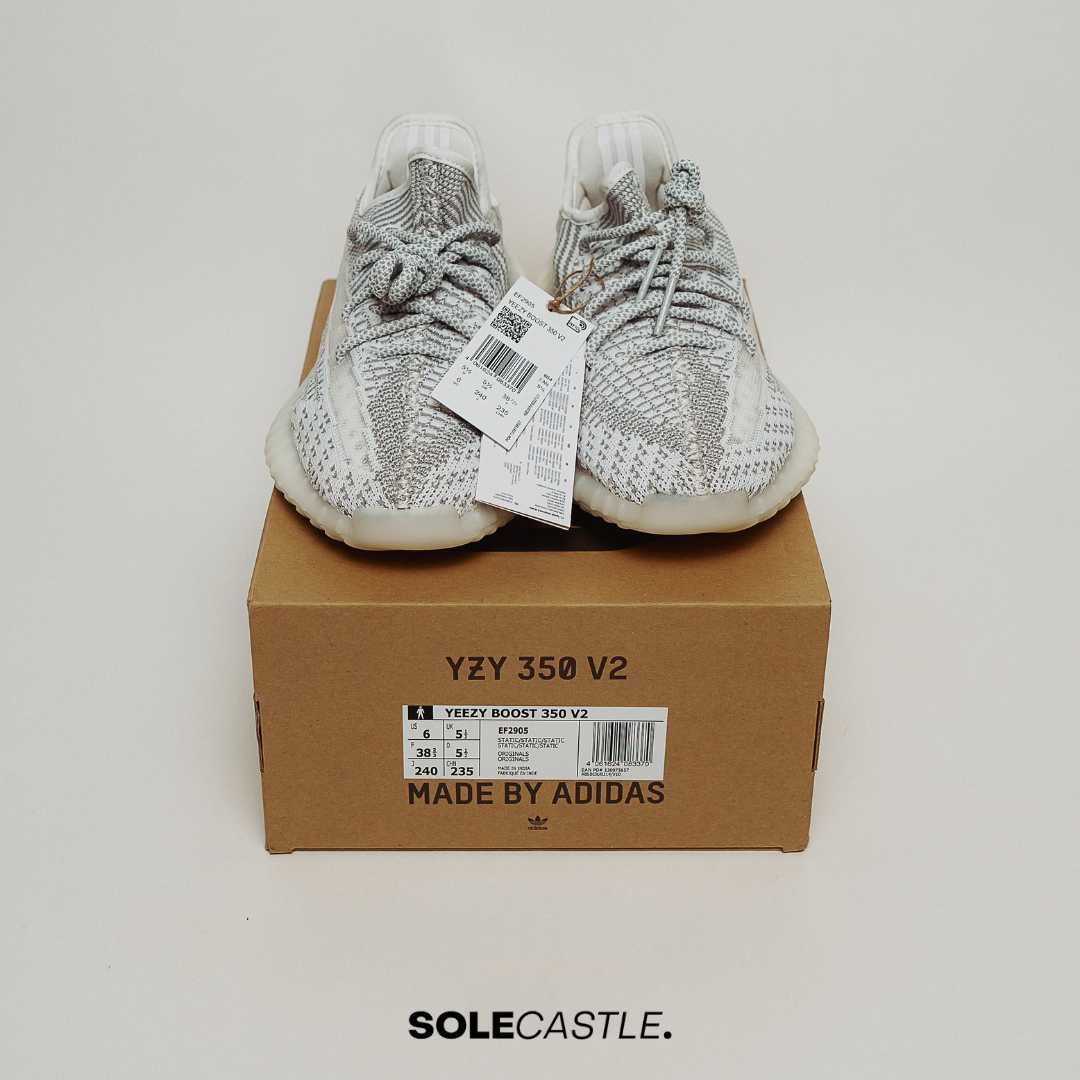 Adidas Yeezy Boost 350 V2 'Static' Non-Reflective