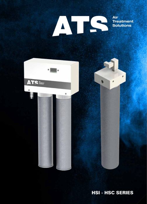 Uscatoare aer prin Adsorbtie -40”C / -70”C Productie Italia