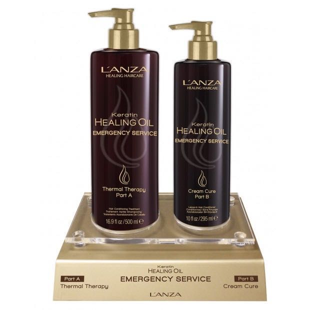 Терапия LANZA Keratin Healing Oil Emergency Service 2x296 мл