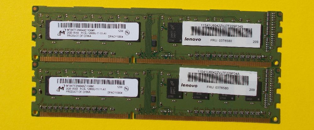 Memorii RAM PC DDR3, 2x2GB