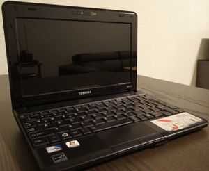 Перфектен Четириядрен Лаптоп Toshiba NB510,320Gb,HDMI,9ч.бат,диагности