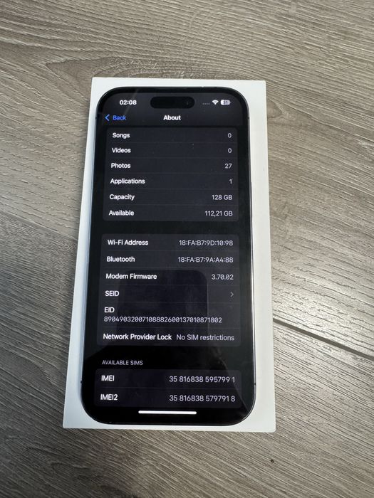 Iphone 14 Pro 128 gb perfect functional