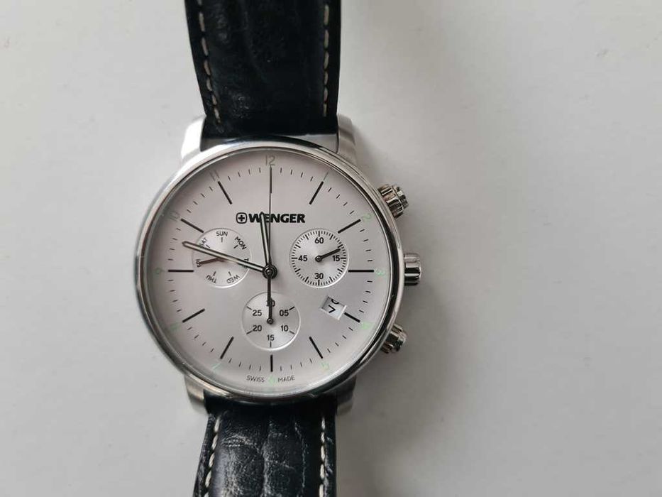 Ceas cu Quartz WENGER, elvețian, la cutie