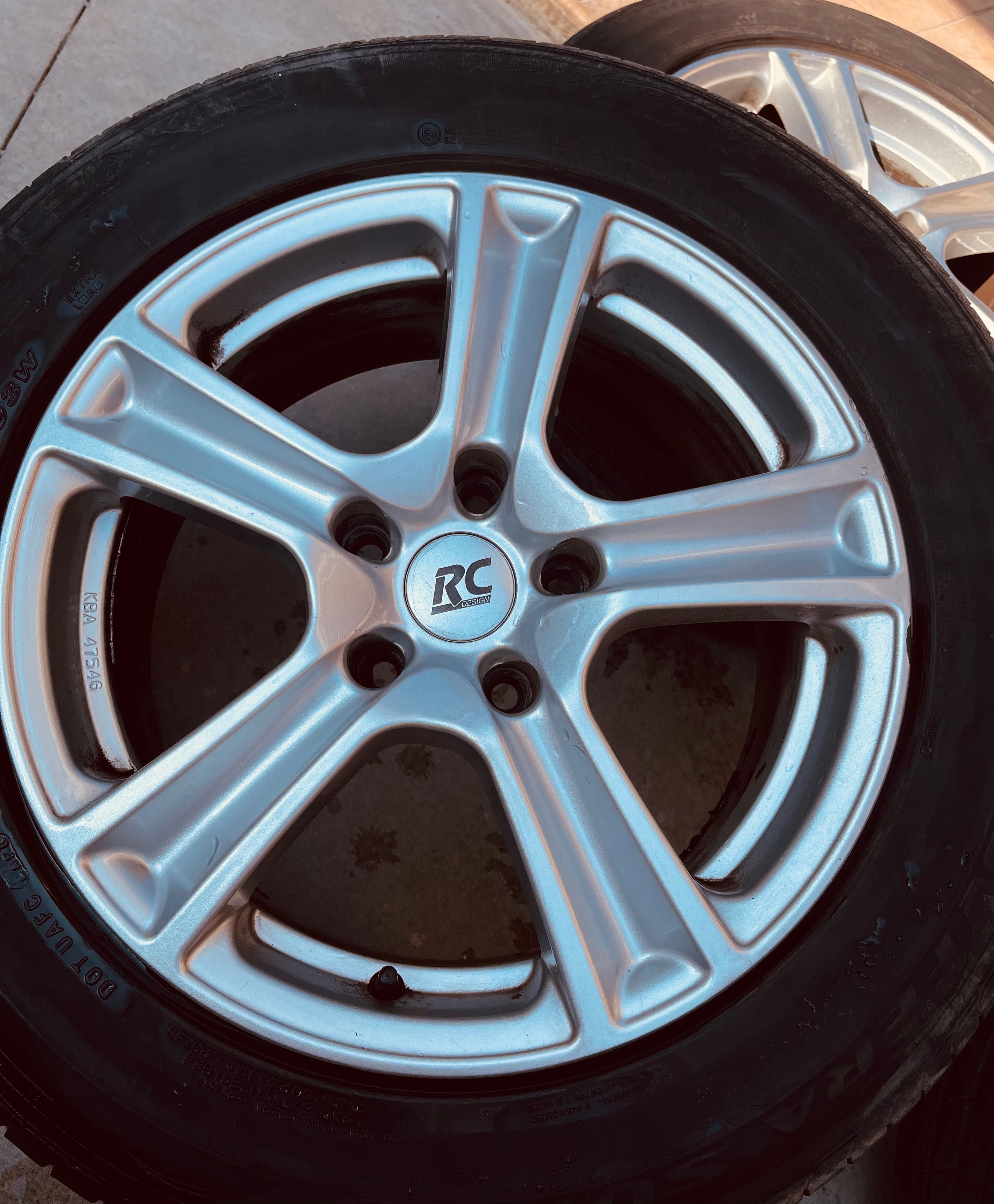 Алуминиеви джанти RC Design 17” в комплект с гуми 235/55R17 Nexen