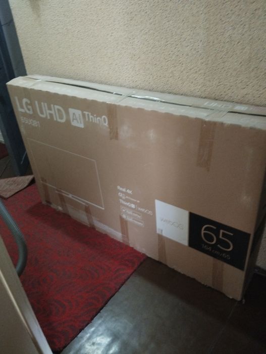 Телевизор LG 65 UQ 81 ,  немного пользованный