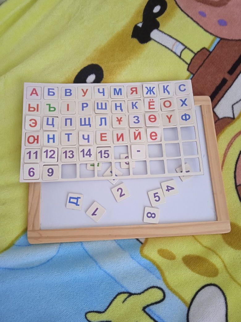 Алфавит с магнитной доской