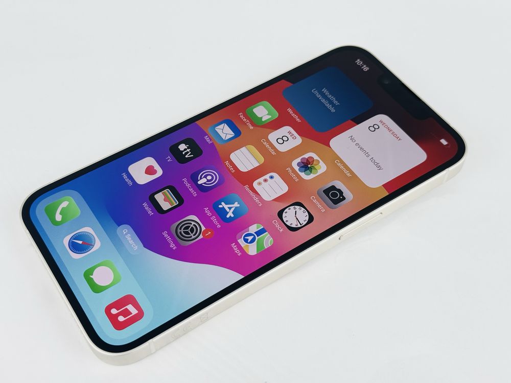 Apple iPhone 14 128GB Starlight Отличен! Гаранция!