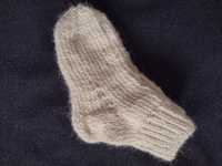 Носки шерстяные детские, длина стопы 14 см