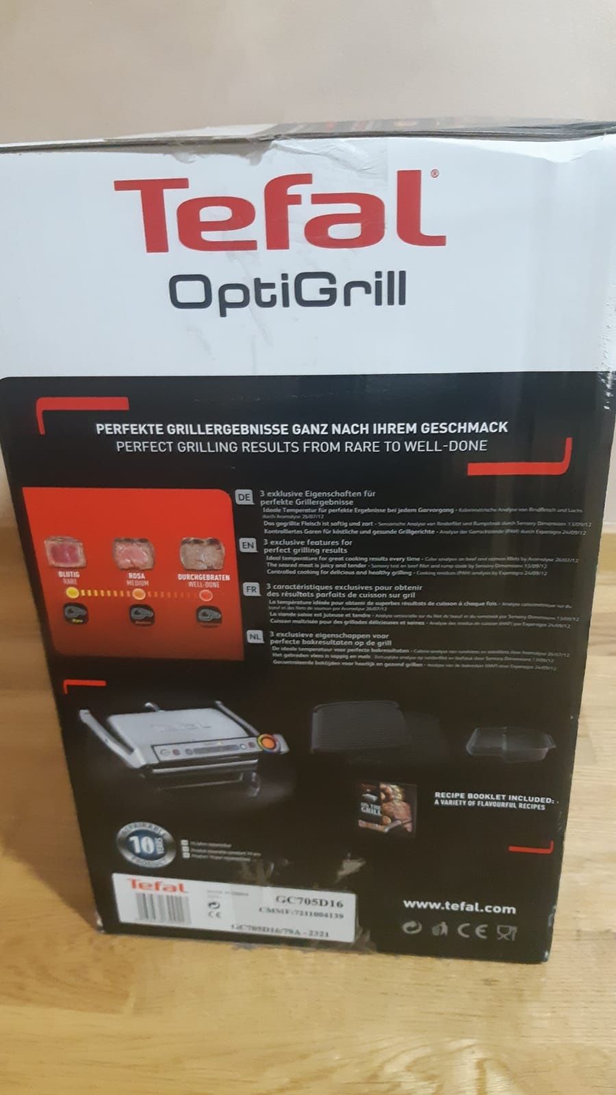 Grill Tefal nou, nefolosit