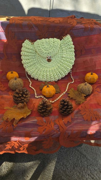 Ръчно плетене чанта