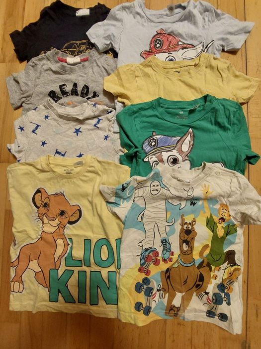 Vând lot tricouri băiat mărimea 92