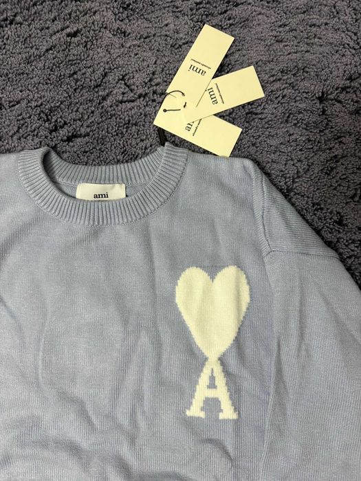 Pulover Ami Paris Albastru