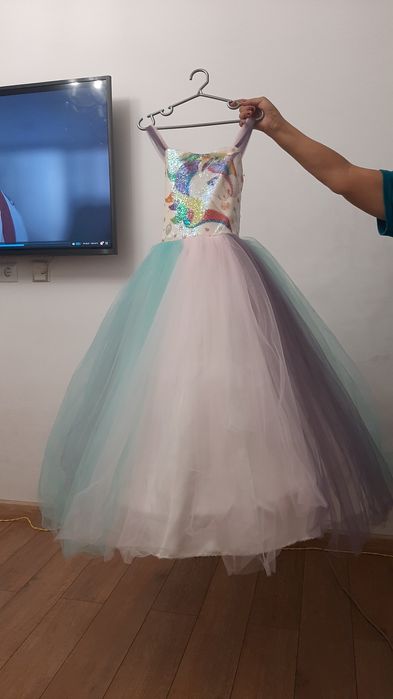 Новогоднее бальное платье