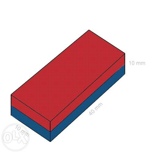 Magnet neodim bloc 40 x 10 x 10 mm Forta cca. 15 kg puternic