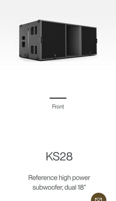 Kalonka l-acoustics калонка линейный массив