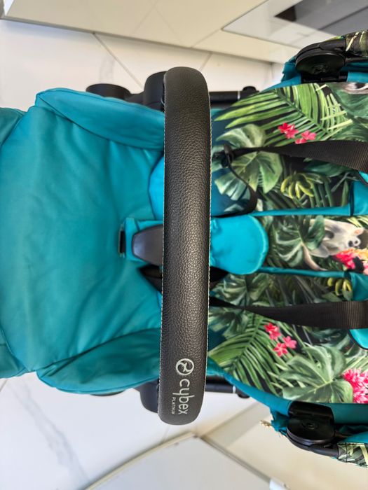 Cybex Priam 3 + тапицерия на DJ Khaled We The Best Blue + чувалче