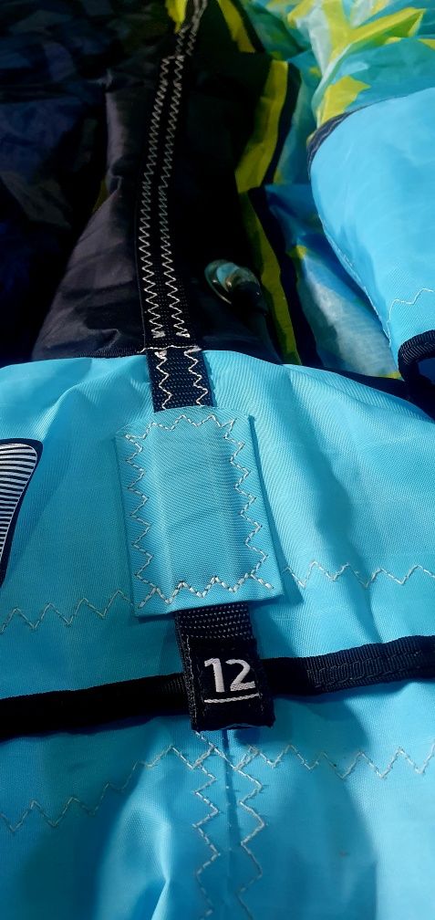 Kite Liquid Force Solo 12m + bară LF Response kitesurf zmeu kiteboard